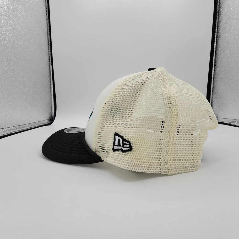 New Era Miami Marlins Hat‎ Arch Glitz 9Forty MLB Snapback Mesh Back Rope Cap NEW